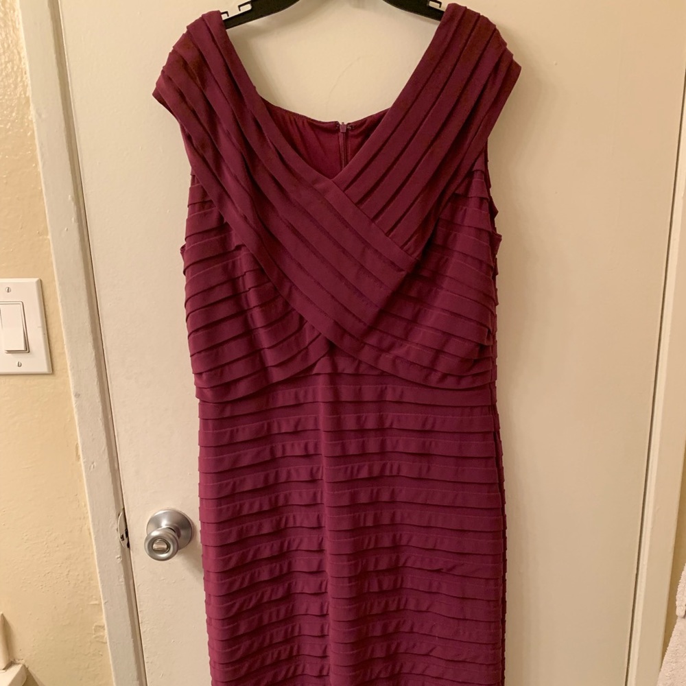Adrianna Papell Purple little dress